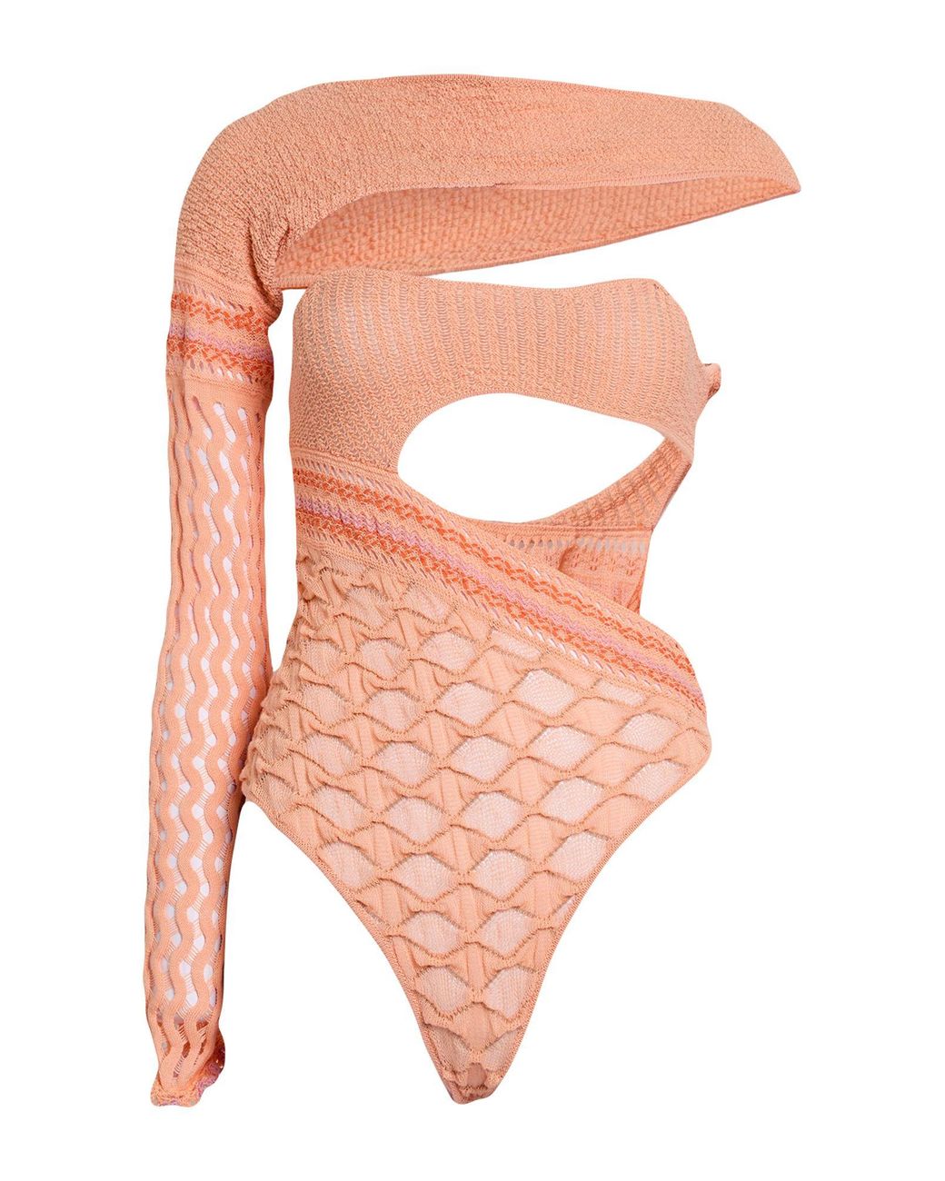 Roberta Einer Pink Bodysuit Cotton, Polyamide, Elastane