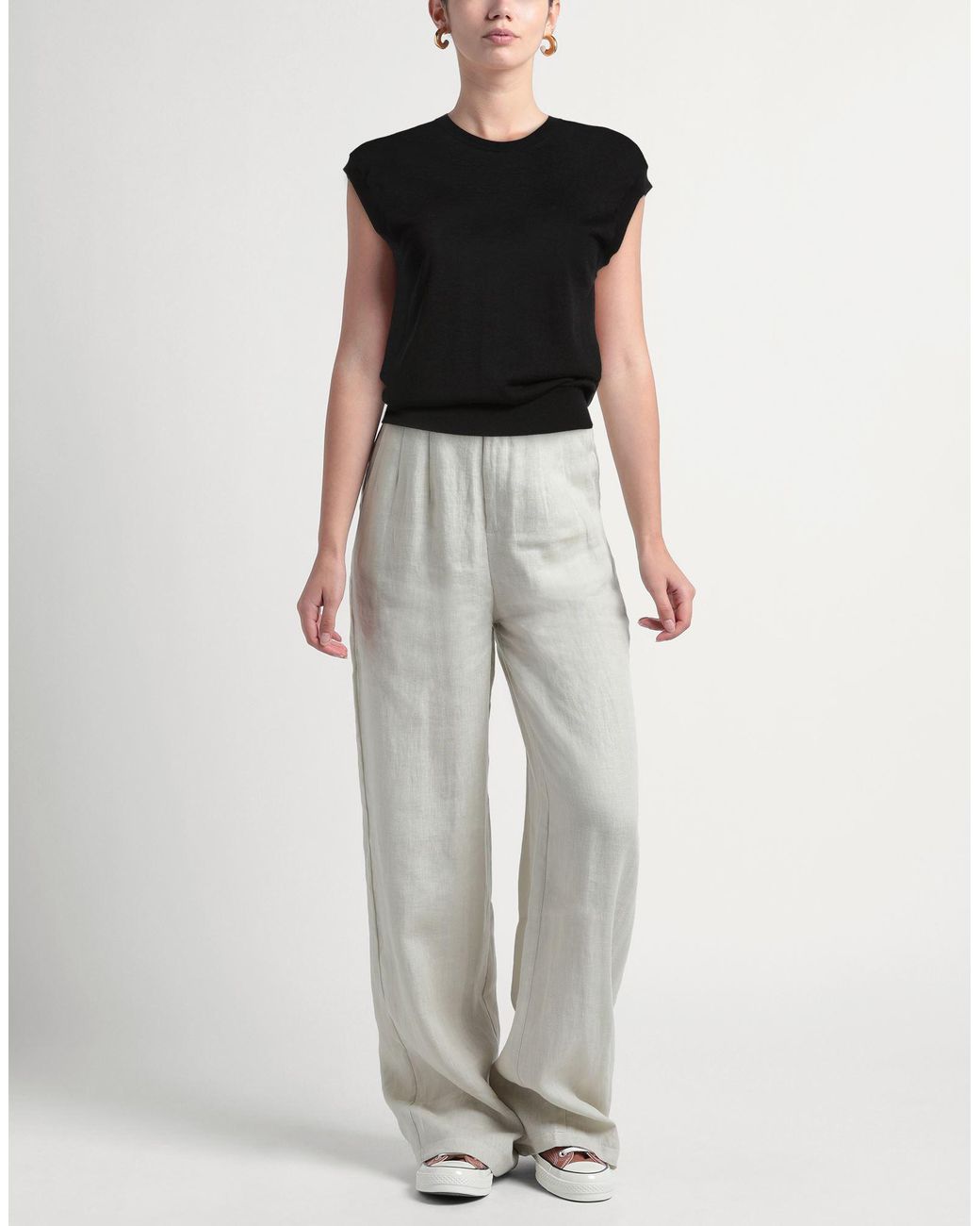 Purotatto Black Sweater Silk, Cashmere