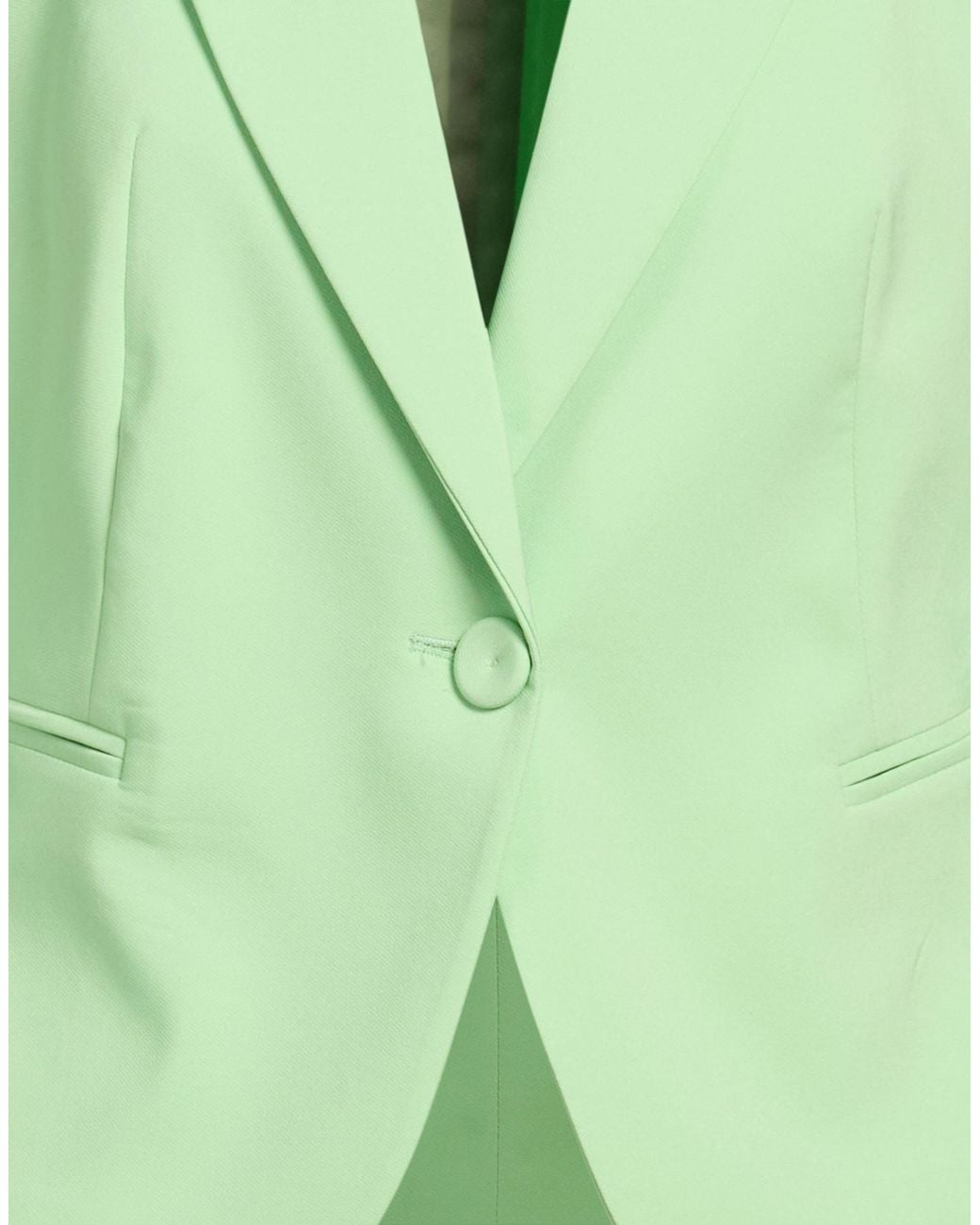 Relish Green Light Blazer Polyester, Elastane