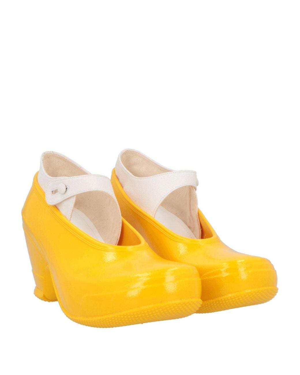 Maison Margiela Yellow Two-Tone Courts