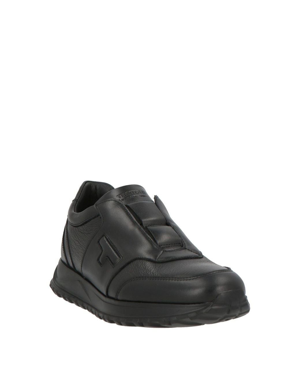 Testoni Black Trainers for men