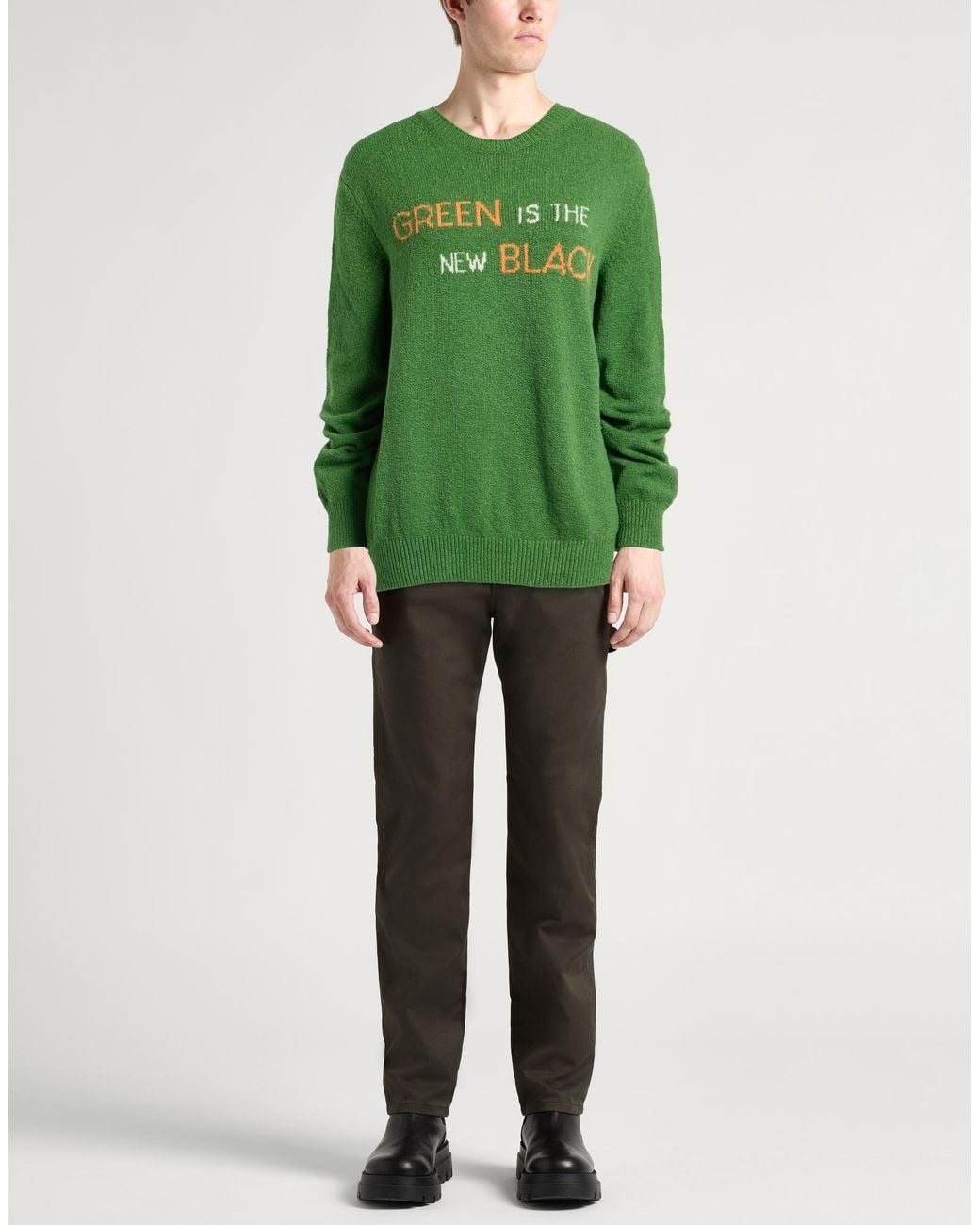 Herno Green Jumper for men