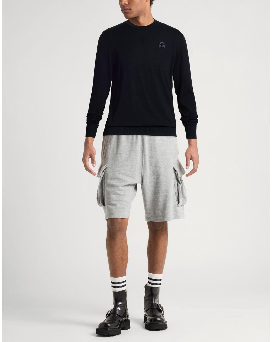 DIESEL Blue Jumper for men