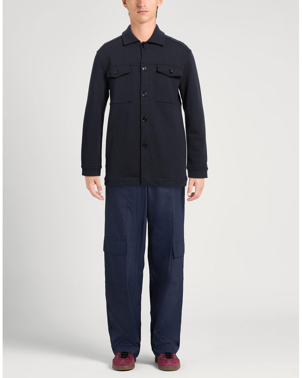 Dondup Blue Shirt Cotton for men