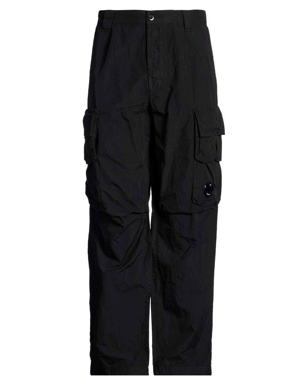 C P Company Black Pants Polyamide for men