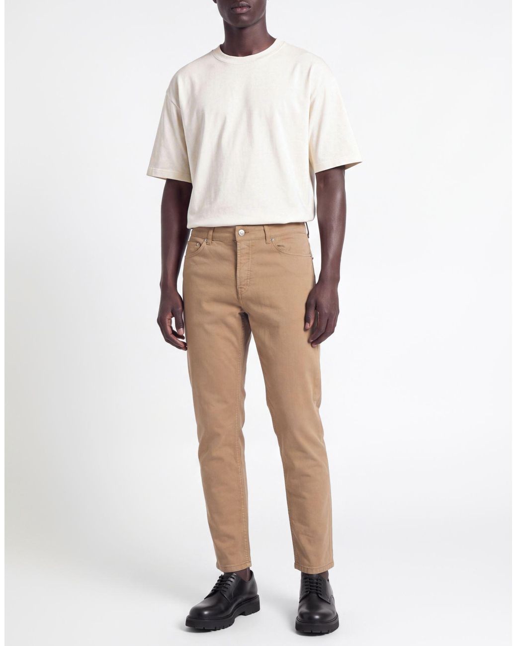 Department 5 Natural Camel Jeans Cotton, Elastane for men