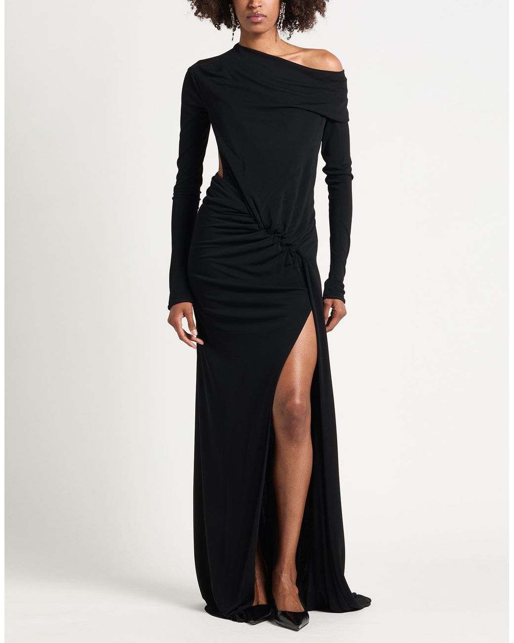 Tom Ford Black Maxi Dress Viscose