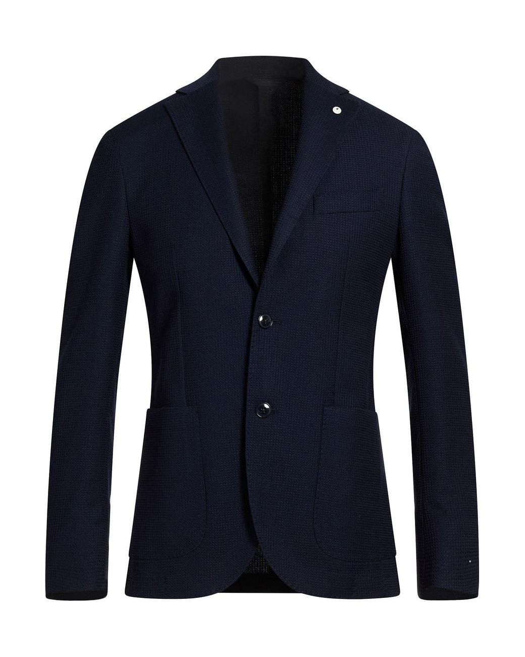 L.b.m. 1911 Blue Midnight Blazer Wool for men