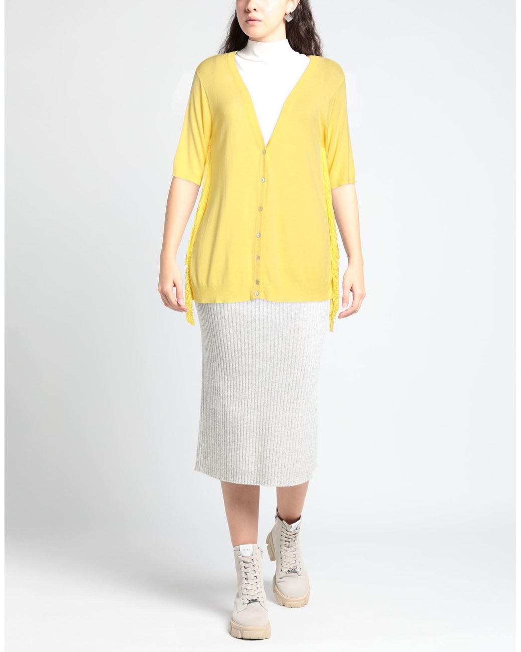 Toy G. Yellow Cardigan