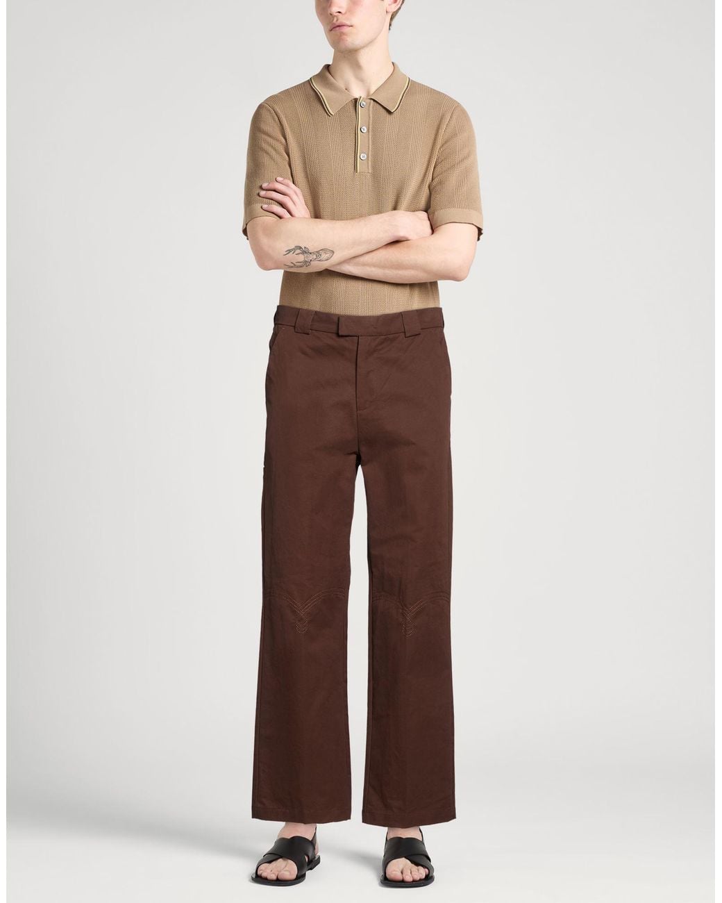 House Of Sunny Brown Trouser for men
