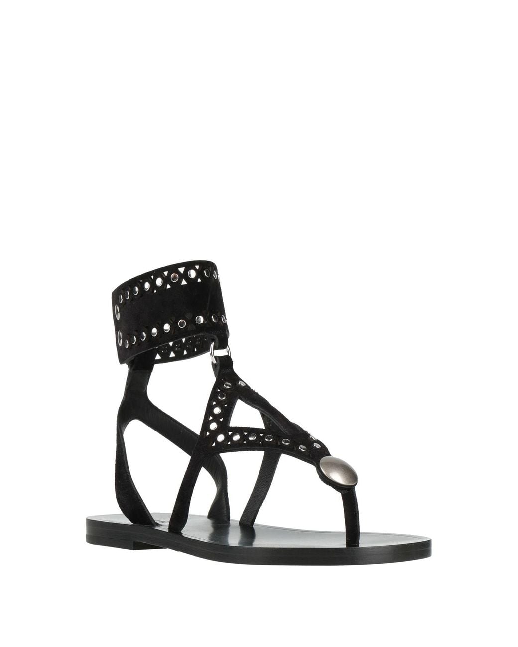 Isabel Marant Black Thong Sandal