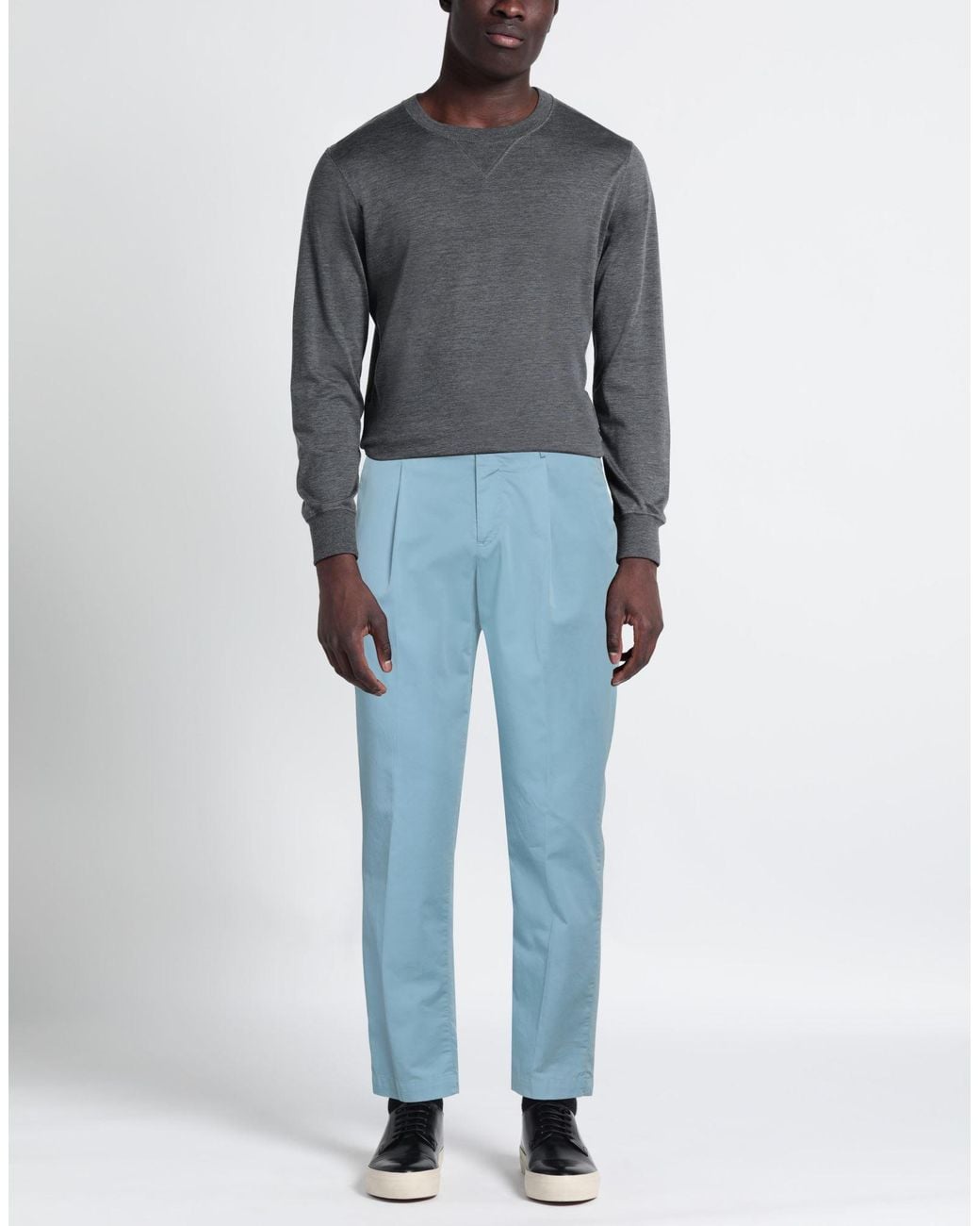 PT Torino Blue Trouser for men