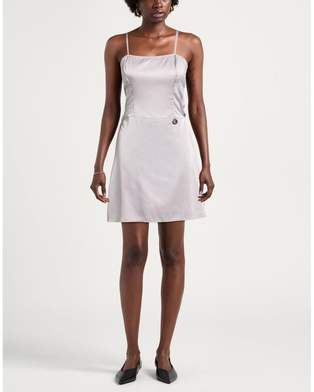 Gaelle Paris Gray Mini Dress