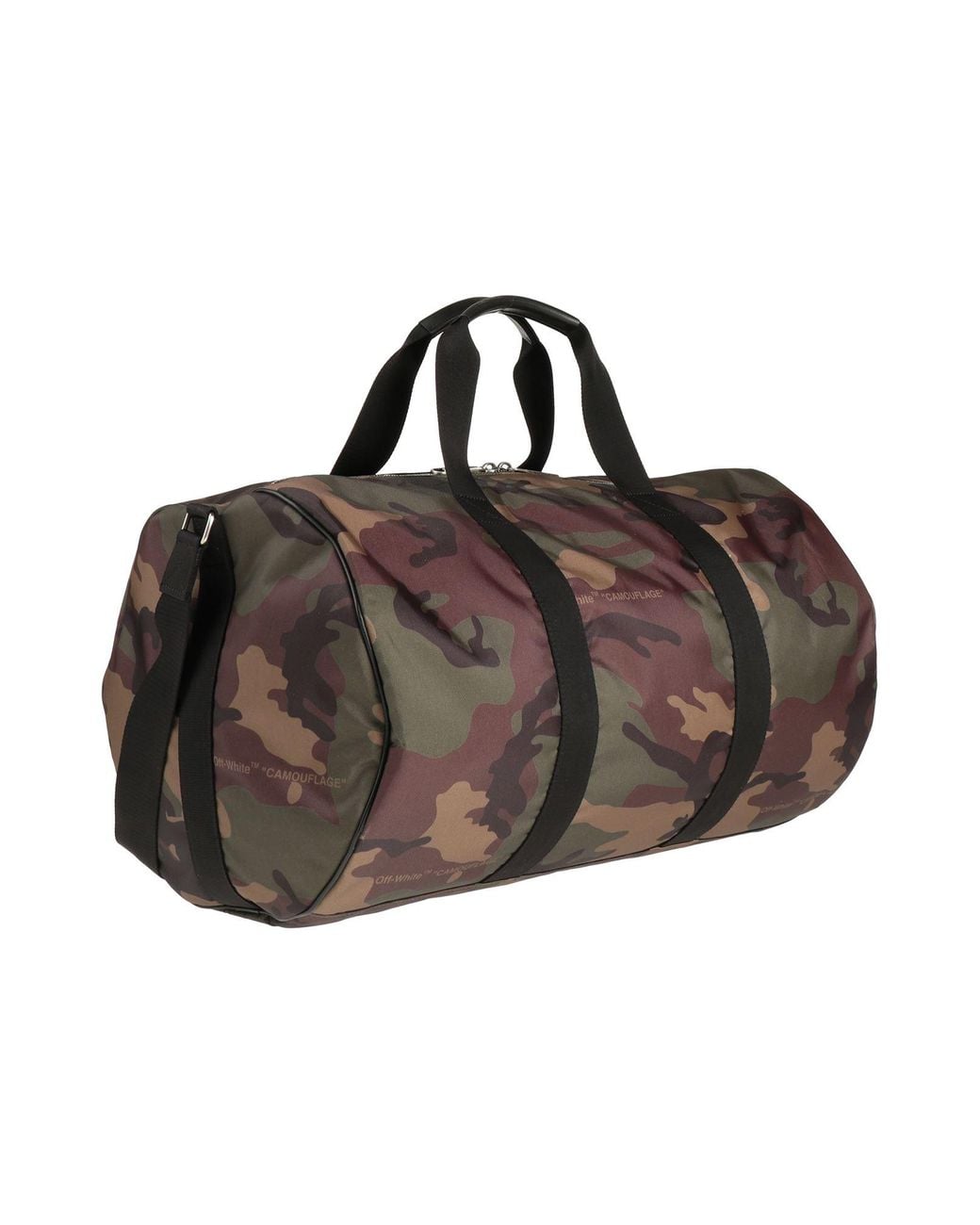 Off-White c/o Virgil Abloh Brown Duffel Bags for men