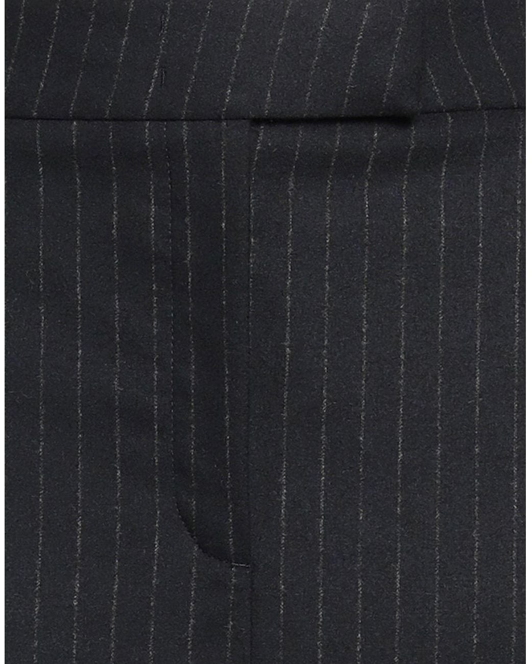 Cambio Black Midnight Midi Skirt Wool, Polyester, Viscose, Polyamide, Elastane