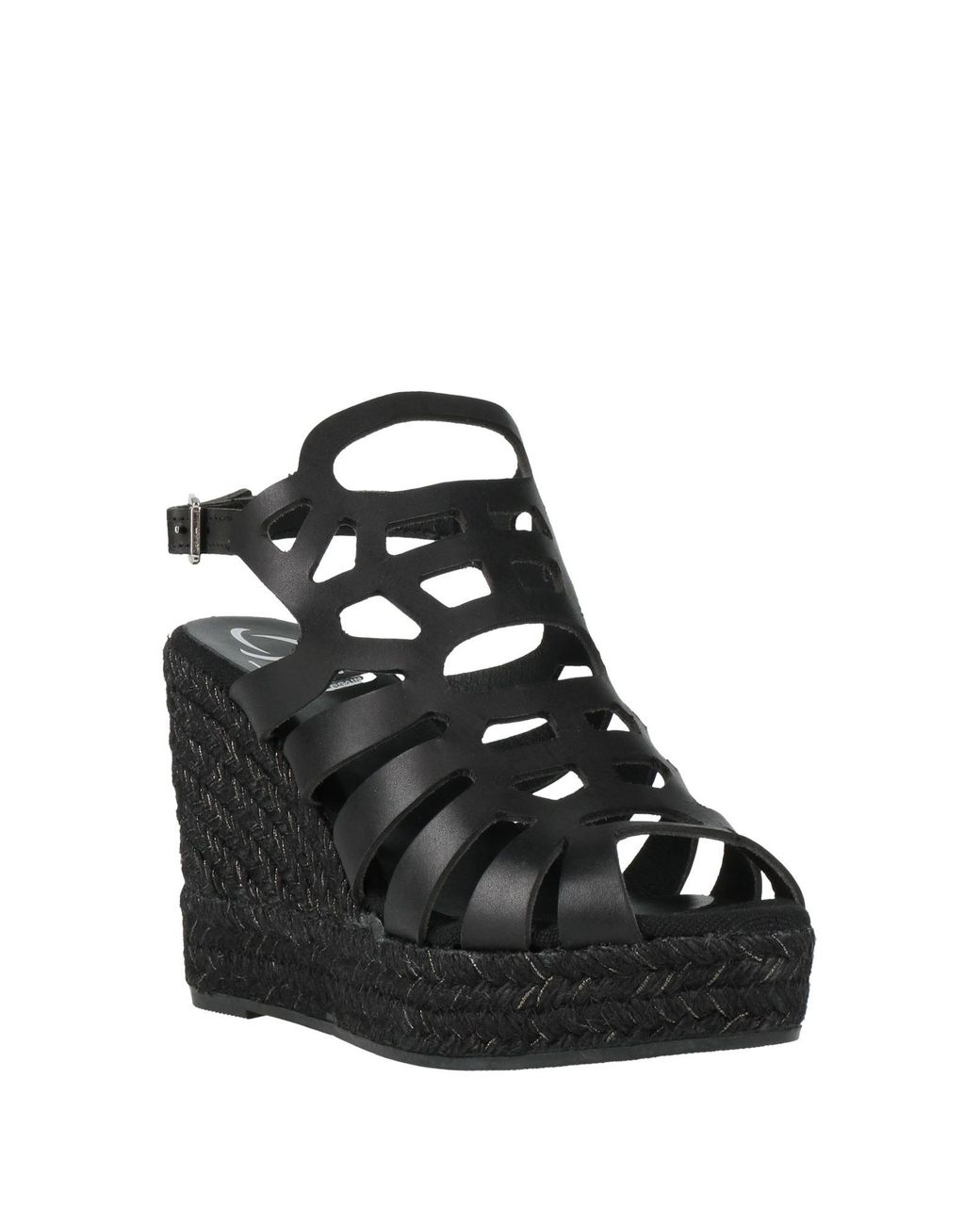 Kanna Black Espadrilles Leather