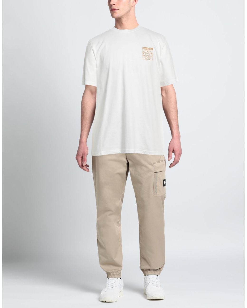 Roberto Cavalli White T-shirt for men