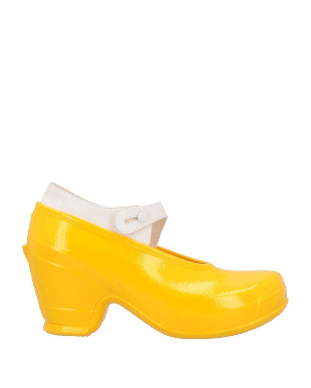 Maison Margiela Yellow Two-Tone Courts
