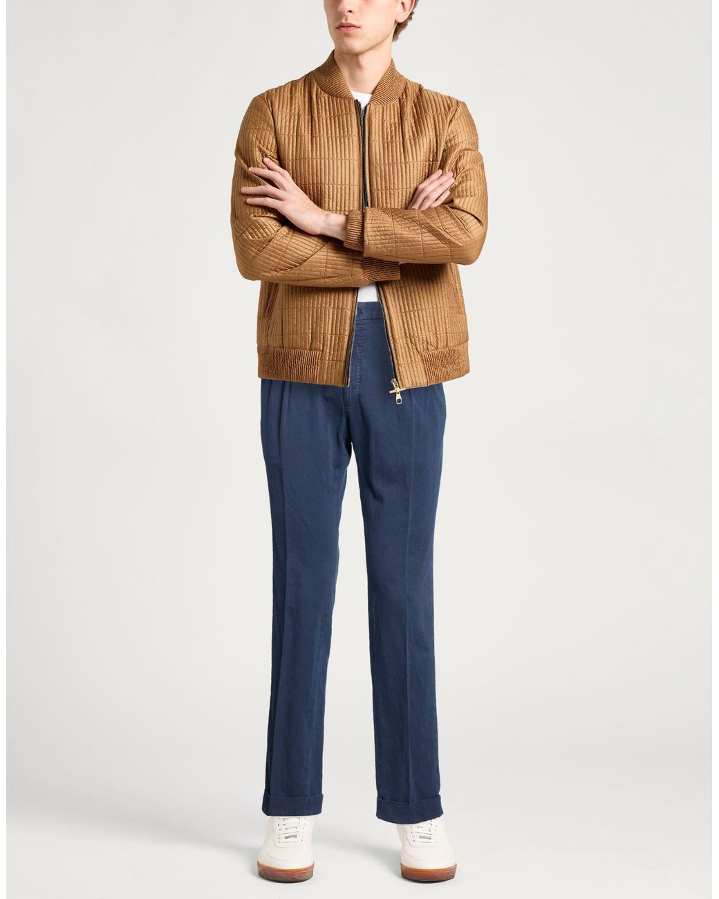 Incotex Blue Trouser for men