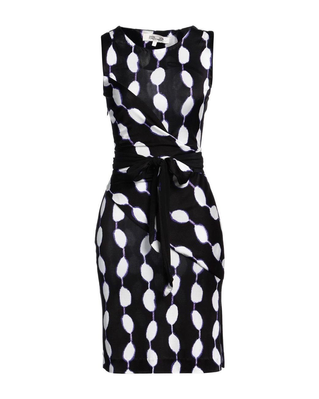 Diane von Furstenberg Black Mini Dress