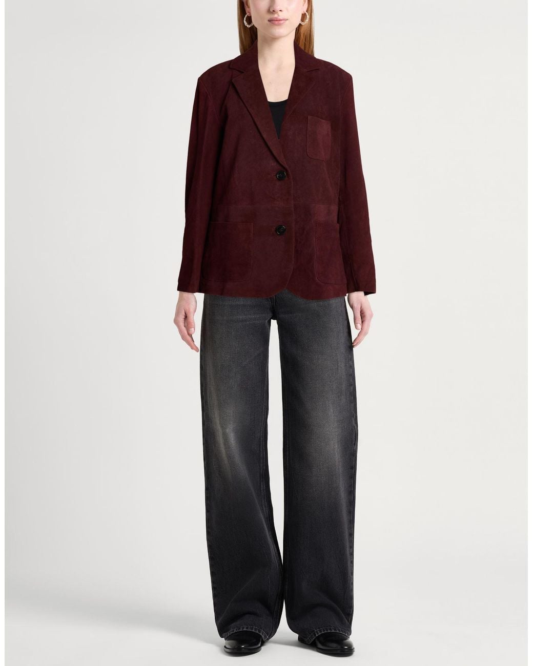 ViCOLO Purple Blazer Leather