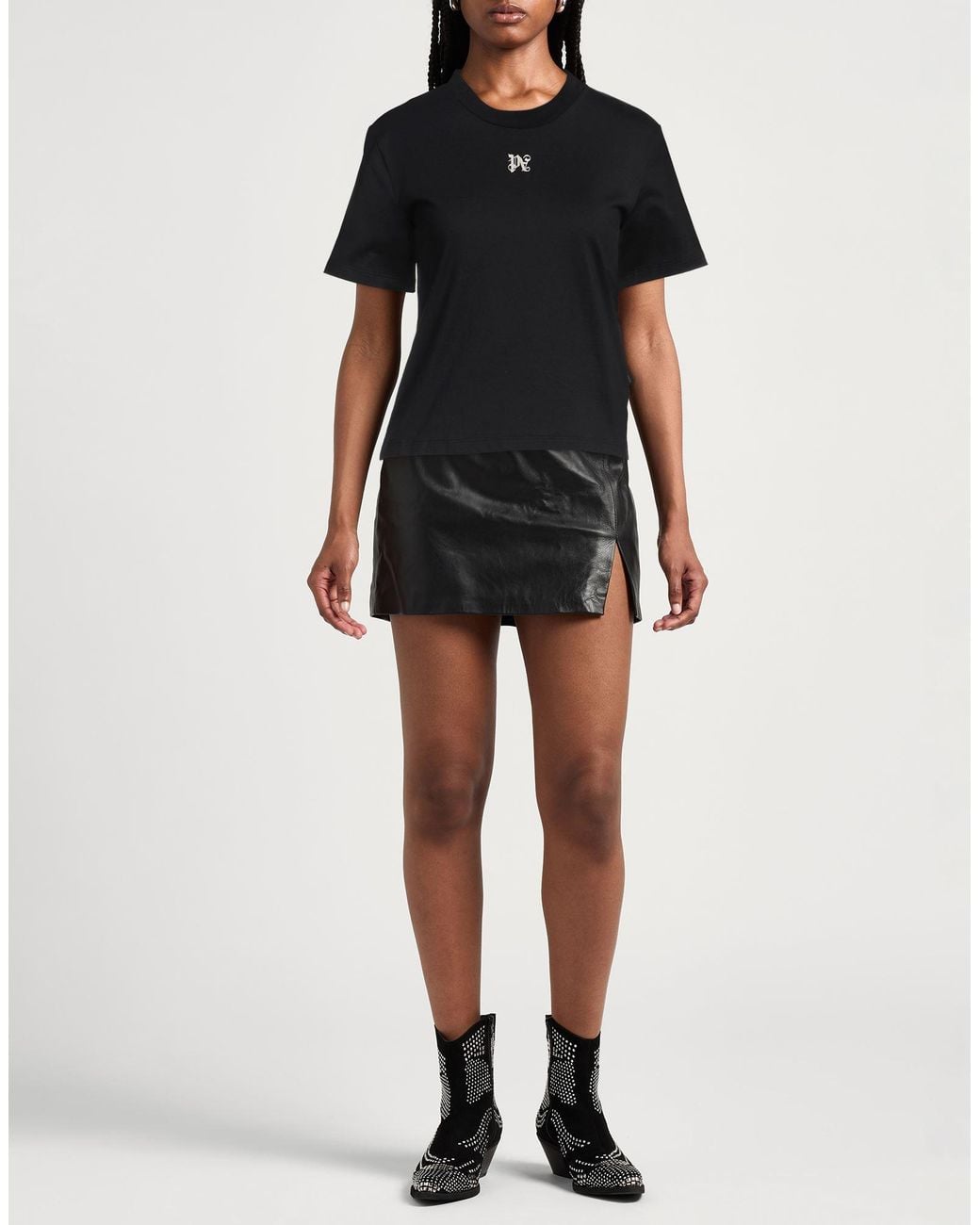 Palm Angels Black T-shirt