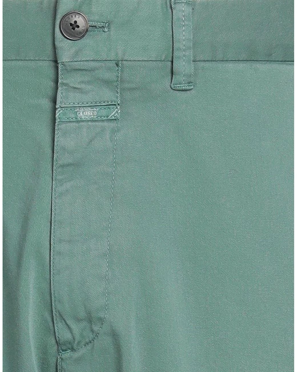 Closed Green Trouser for men