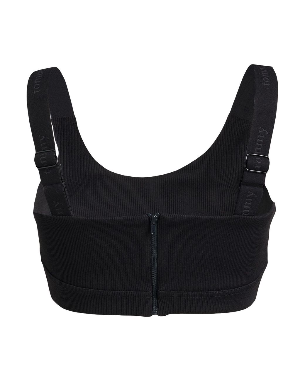 Tommy Hilfiger Black Top Cotton, Polyamide, Elastane