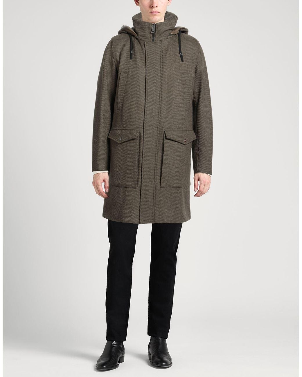 Herno Gray Coat for men