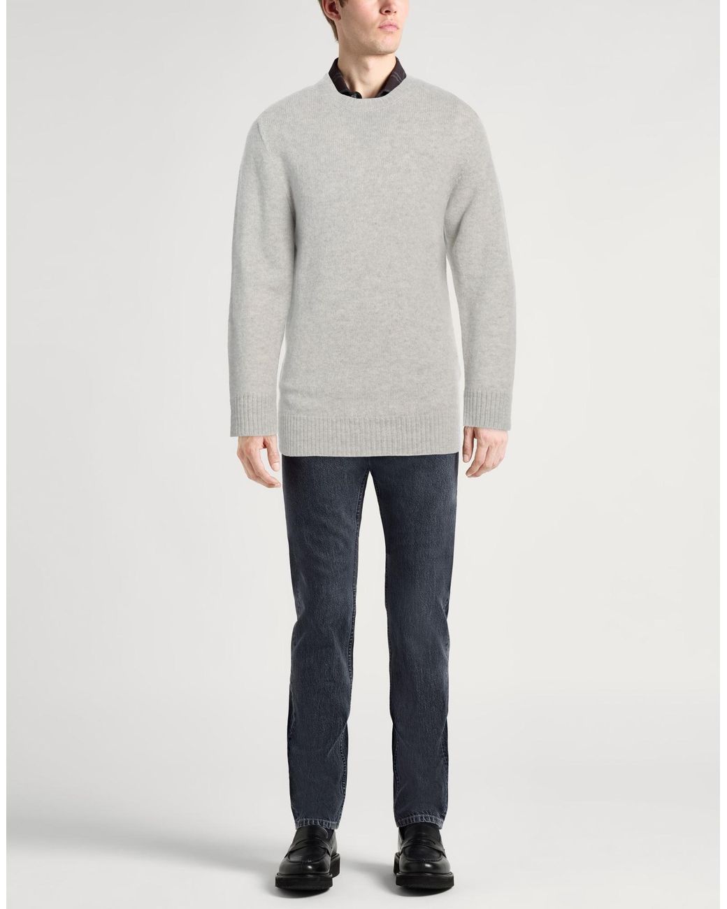 Brian Dales Gray Jumper for men