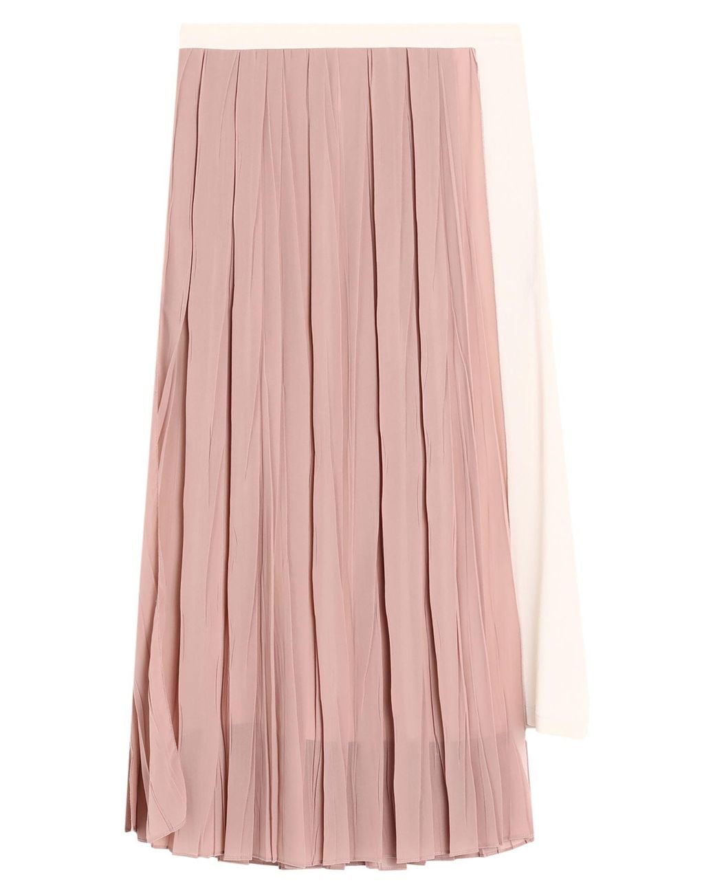 Semicouture Pink Midi Skirt