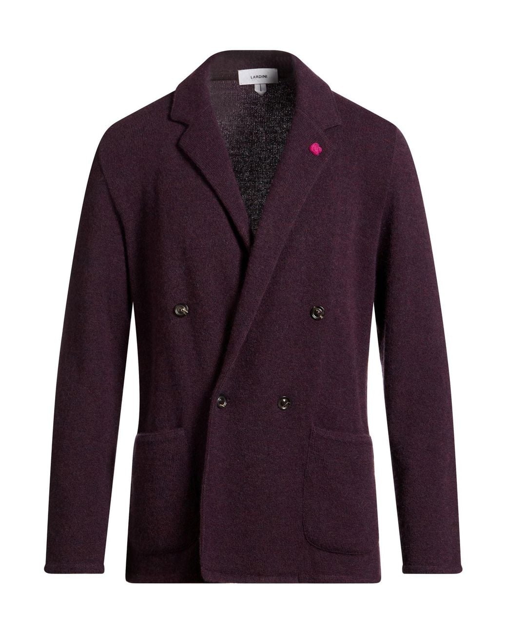 Lardini Purple Blazer for men