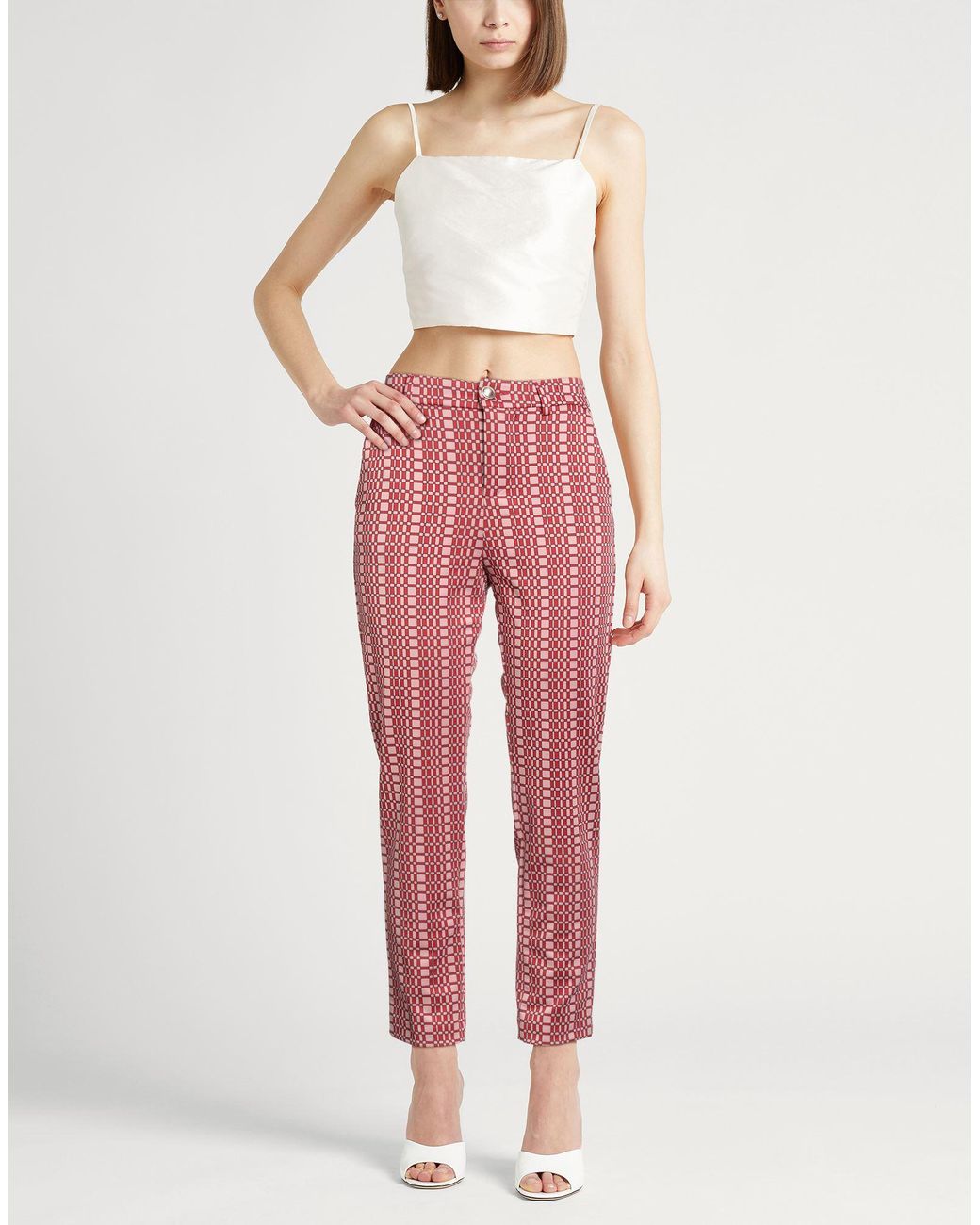 Liu Jo Red Trouser