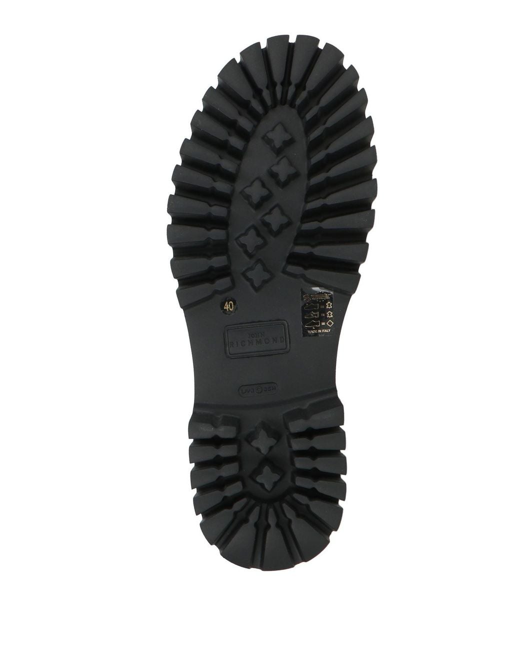 John Richmond Black Mules & Clogs