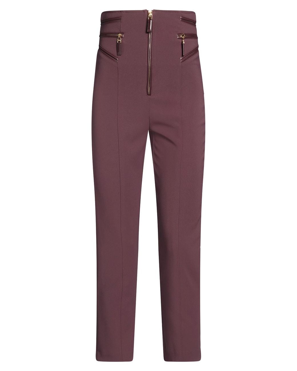 Elisabetta Franchi Purple Trouser
