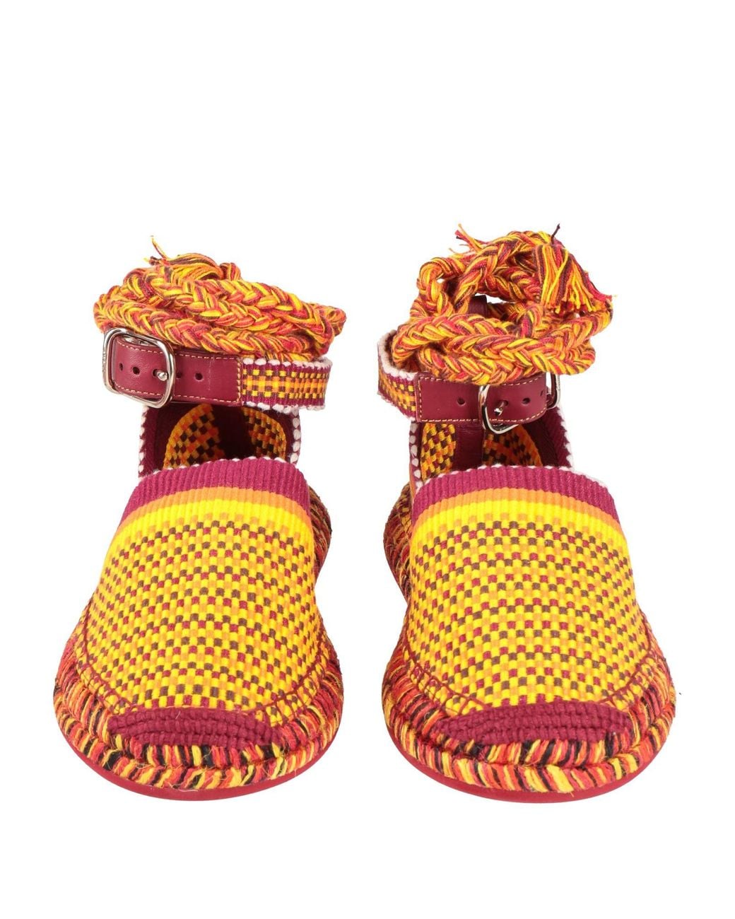Chloé Orange Espadrilles
