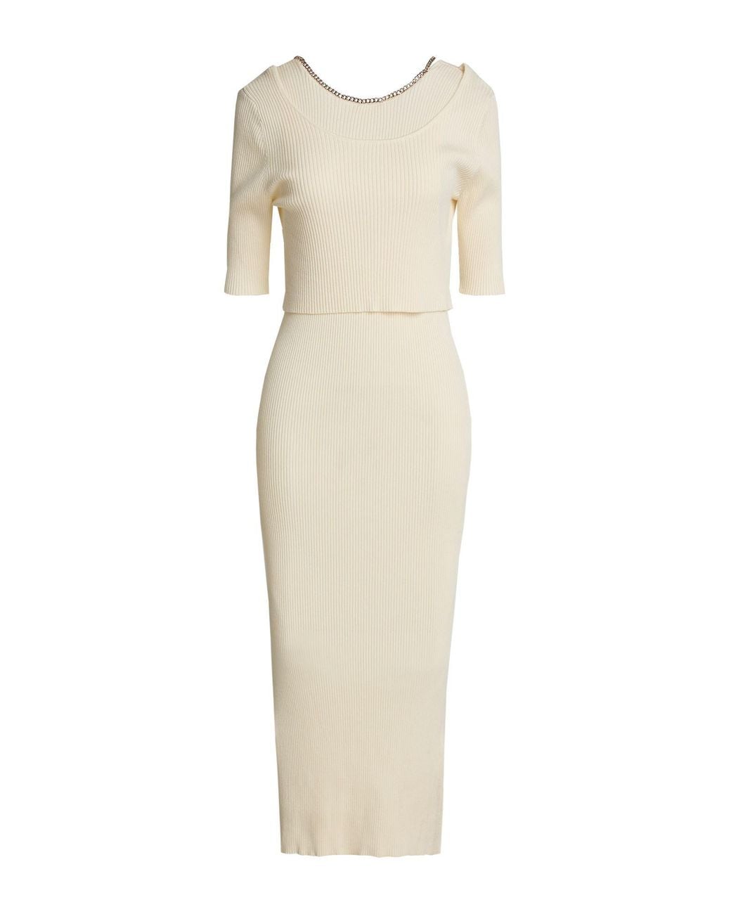 Liu Jo Natural Midi Dress