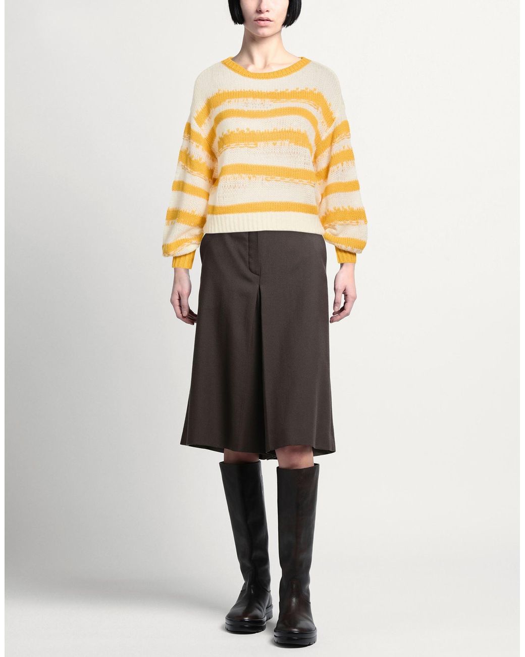 Twinset Yellow Jumper