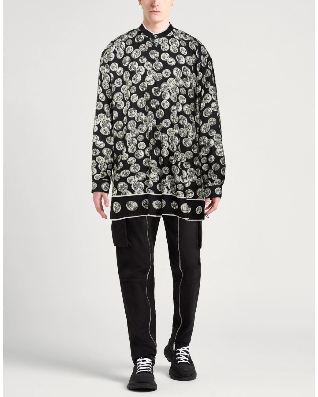 Dolce & Gabbana Gray Shirt for men