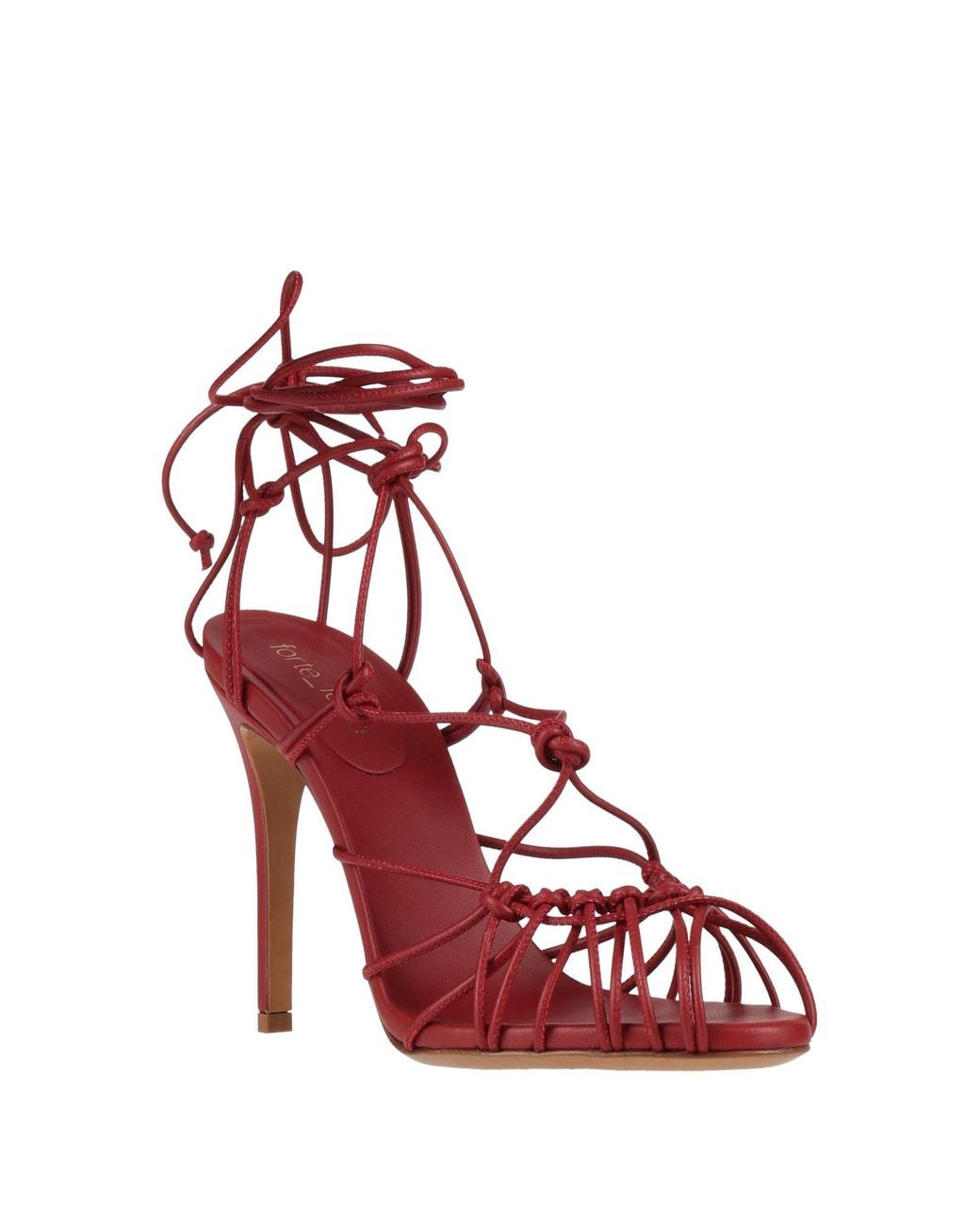 Forte_forte Red Sandals