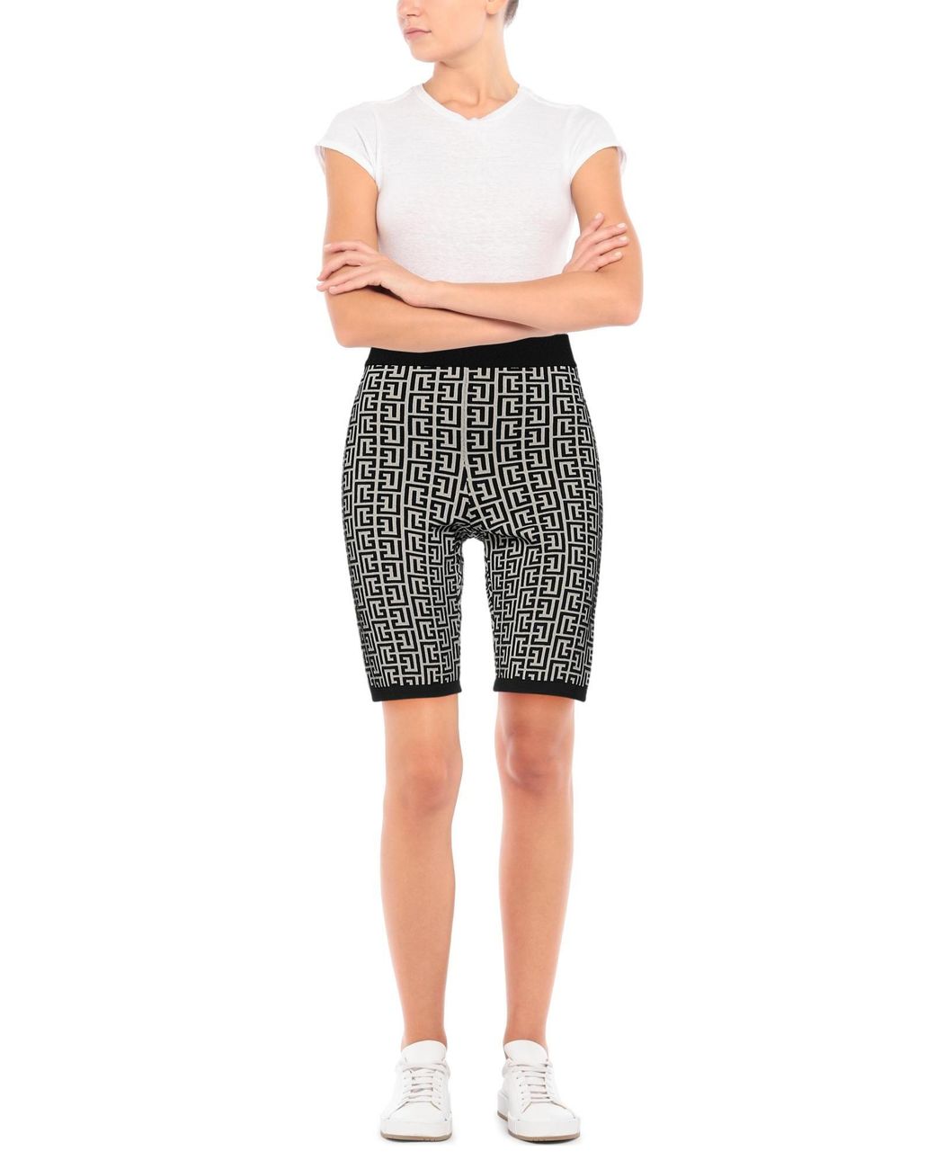 Balmain Black Shorts & Bermuda Shorts
