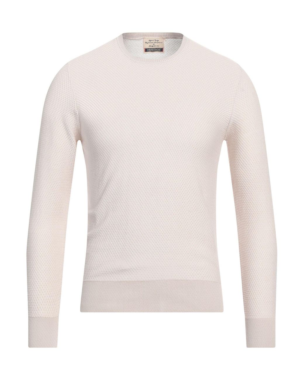 Heritage White Jumper for men