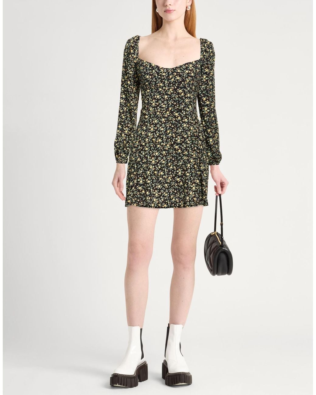 Mar De Margaritas Black Mini Dress