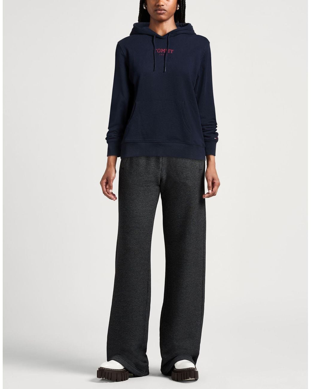 Tommy Hilfiger Blue Sweatshirt Cotton
