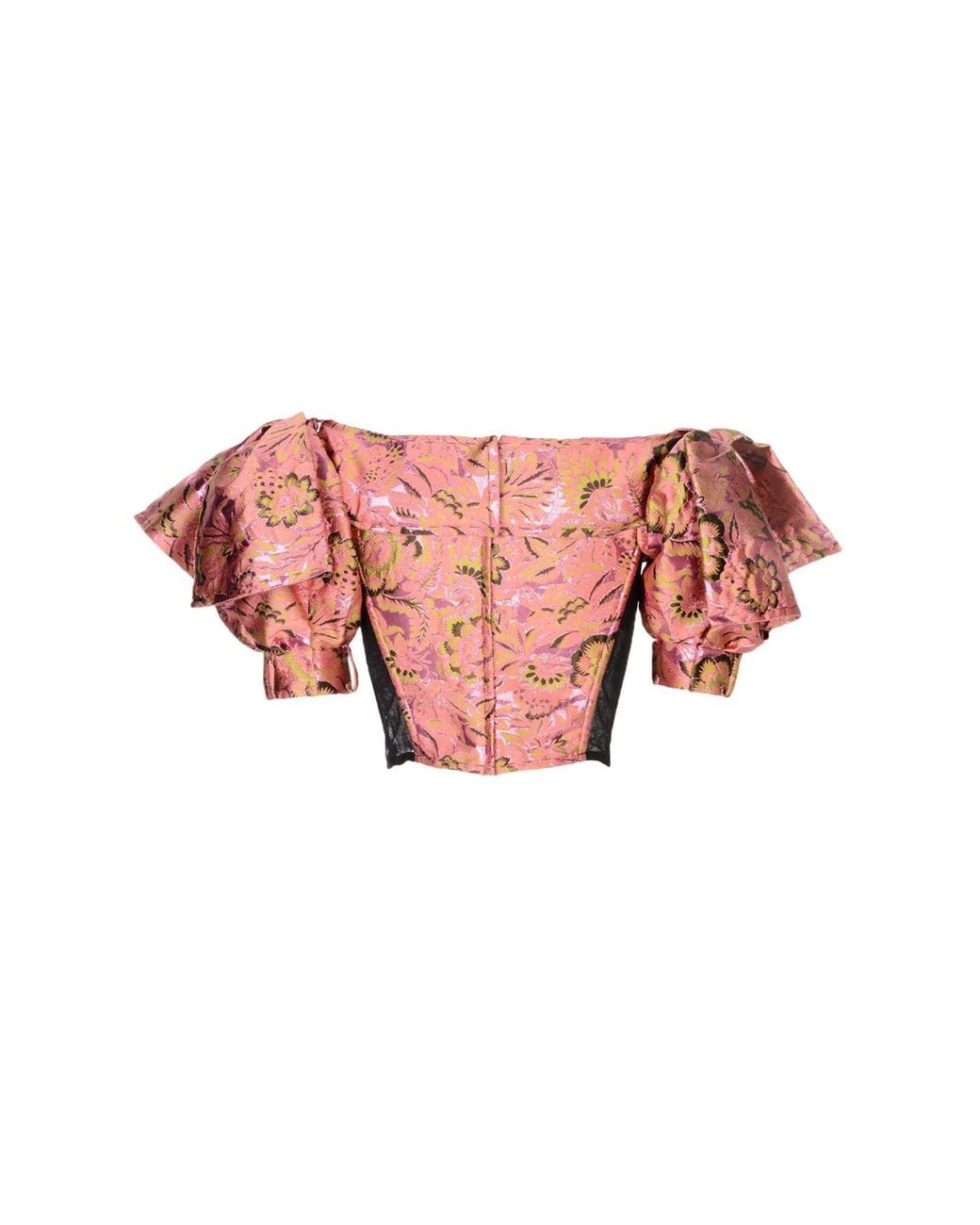 Dolce & Gabbana Pink Top Polyester, Polyamide, Silk, Cotton, Elastane