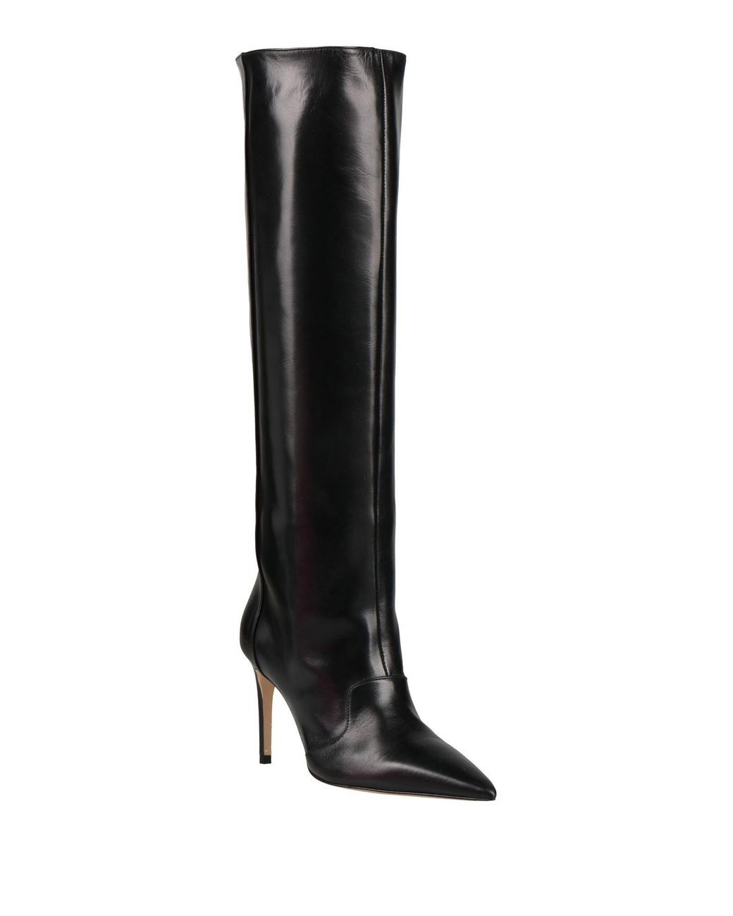 Luciano Padovan Black Boot Leather