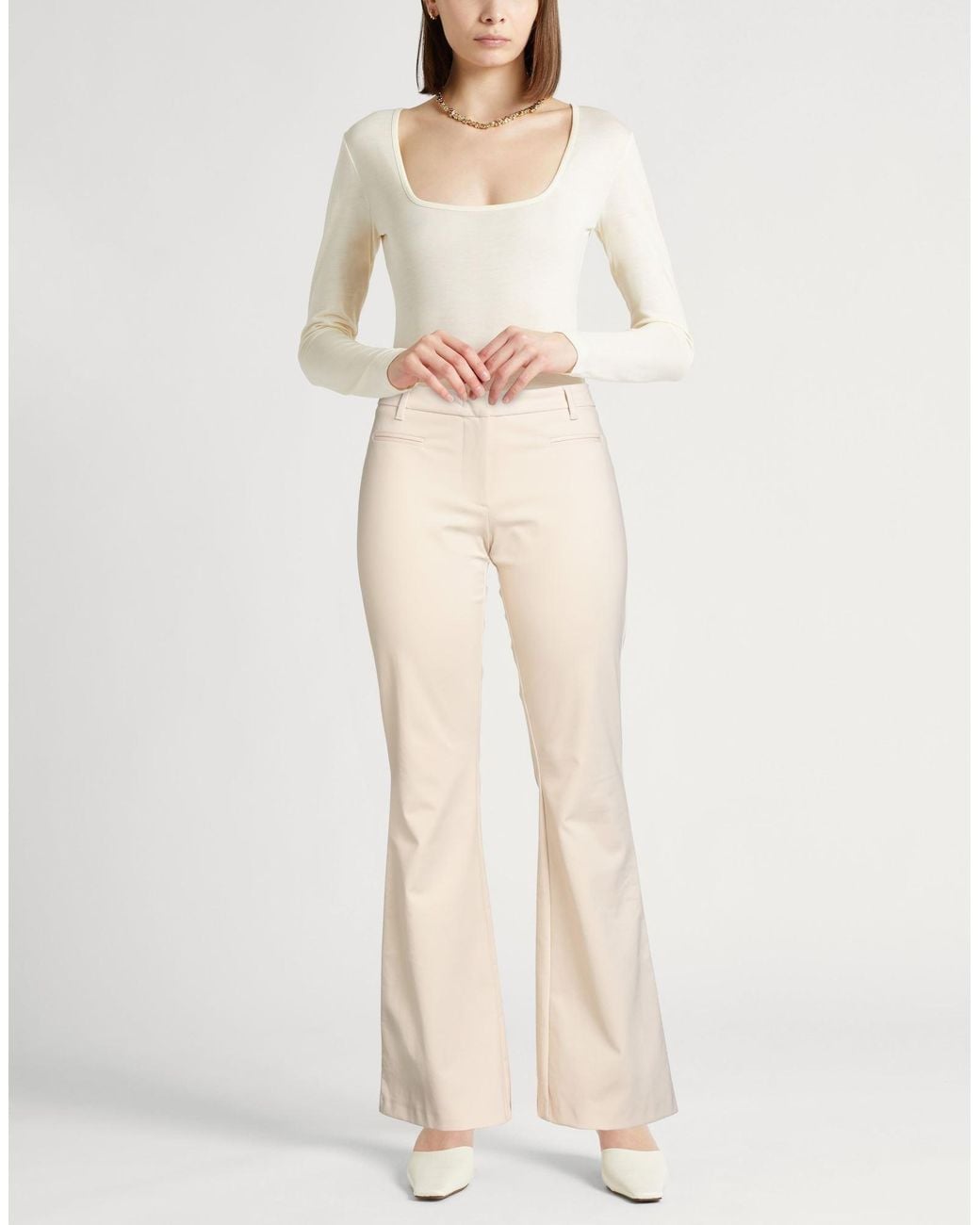 Liu Jo White Trouser