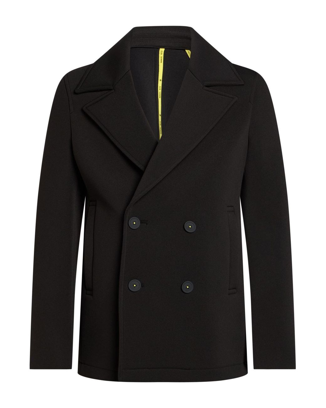 Manuel Ritz Black Coat for men