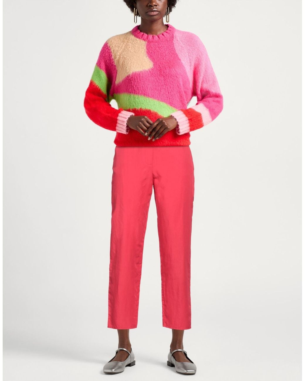 Liu Jo Red Trouser