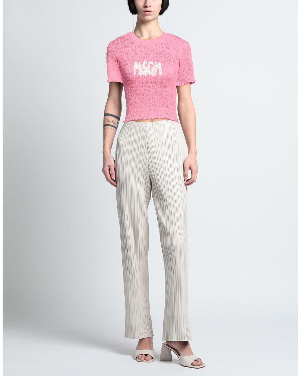 MSGM Pink T-shirt